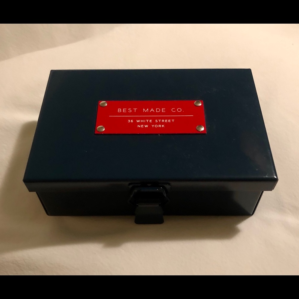 Best Made Co. Metal Storage box